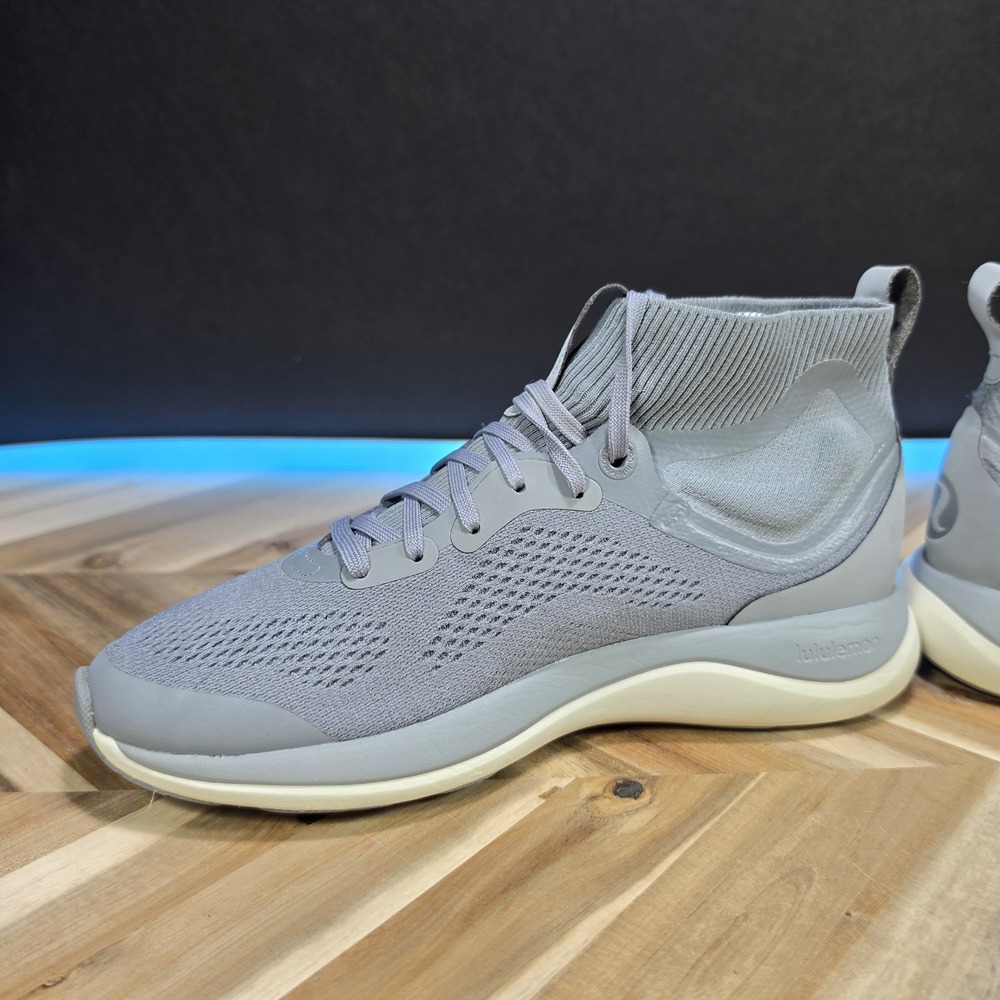 Lululemon Chargefeel Workout Mid Shoes Womens Size 8 Rhino Grey Running - Picture 5 of 13
